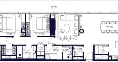 3 bedroom apartment in Dubai, United Arab Emirates