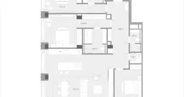 Appartement 3 chambres dans Moscou, Russie