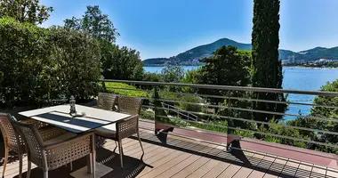 Two-bedroom apartment for long-term rent in Dukley Gardens, first line by the sea in Budva, Montenegro