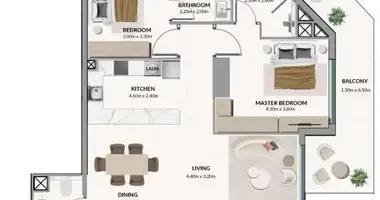 2 bedroom apartment in Dubai, United Arab Emirates