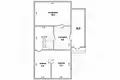 Maison 57 m² Carnaucycki sielski Saviet, Bélarus
