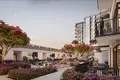 Complexe résidentiel New Lexington Residence with a swimming pool and sports grounds, Townsquare, Dubai, UAE
