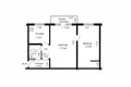 1 bedroom apartment 44 m² Minsk, Belarus