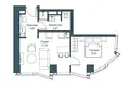 Квартира 1 комната 41 м² Москва, Россия