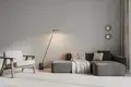 Wohnkomplex New complex of furnished apartments with a swimming pool and a view of the ocean, Bali, Indonesia