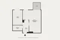 1 bedroom apartment 46 m² Warsaw, Poland