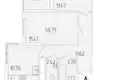 Квартира 2 комнаты 59 м² Одесса, Украина