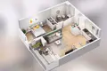 Wohnung 2 zimmer 47 m² Posen, Polen