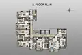 Квартира 40 м² Аланья, Турция