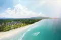 Kompleks mieszkalny New complex of villas with swimming pools and gardens on the first sea line, Phuket, Thailand