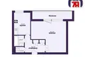 Квартира 1 комната 38 м² Молодечно, Беларусь