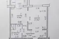 Appartement 1 chambre 38 m² Kopishche, Bélarus