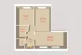 Mieszkanie 2 pokoi 30 m² Zasław, Białoruś