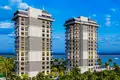 Appartement dans un nouvel immeuble Appartements élégants avec vue sur la mer à Mahmutlar, Alanya