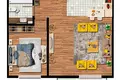 Apartment 70 m² Alanya, Turkey