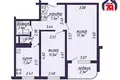 Wohnung 2 zimmer 49 m² Minsk, Belarus