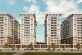 Complexe résidentiel New luxury residence with a swimming pool, a green area and sports grounds in the central area of Istanbul, Turkey