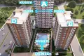1 bedroom apartment 53 m² Mezitli, Turkey