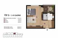 Appartement 1 chambre 48 m² Mezitli, Turquie