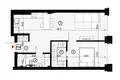 1 bedroom apartment 53 m² Riga, Latvia