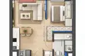 Квартира 2 комнаты 36 м² в Варшаве, Польша
