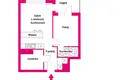Appartement 2 chambres 42 m² Varsovie, Pologne