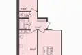 Квартира 2 спальни 58 м² Новая Адыгея, Россия