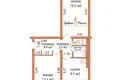 Wohnung 2 zimmer 49 m² Minsk, Belarus
