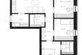 Квартира 4 комнаты 84 м² Марупе, Латвия