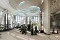 Wohnkomplex New high-rise residence One River Point with swimming pools on the canal front, close to Burj Khalifa, Business Bay, Dubai, UAE