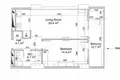 1 bedroom apartment 62 m² Tbilisi, Georgia