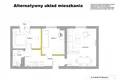 2 room apartment 47 m² Warsaw, Poland
