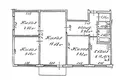Mieszkanie 4 pokoi 58 m² Mińsk, Białoruś