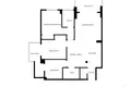 Mieszkanie 3 pokoi 83 m² Dos Hermanas, Hiszpania