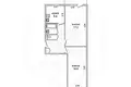 2 room apartment 47 m² Muchaviecki sielski Saviet, Belarus