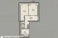 2 room apartment 59 m² Minsk, Belarus