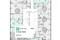 Wohnung 56 m² Ankudinovka, Russland