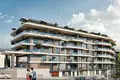 Residential complex New residential complex with swimming pool, a fitness center and lounge areas, Istanbul, Turkey