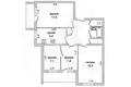 1 room apartment 72 m² Brest, Belarus