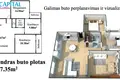 4 room apartment 77 m² Rietavas, Lithuania