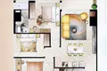 Квартира 4 комнаты 113 м² Сиануквиль, Камбоджа