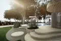 Wohnkomplex New Sonate Residence with swimming pools, a lounge area and a co-working area, JVT, Dubai, UAE
