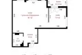 Mieszkanie 2 pokoi 81 m² Mińsk, Białoruś