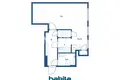 Квартира 1 комната 40 м² Район Котка-Хамина, Финляндия