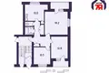3 room apartment 65 m² Salihorsk, Belarus