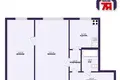 Mieszkanie 2 pokoi 46 m² Mińsk, Białoruś