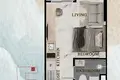 Квартира 2 комнаты 44 м² Паттайя, Таиланд