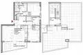 Квартира 2 комнаты 104 м² Opcina Sukosan, Хорватия