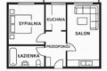 Mieszkanie 2 pokoi 41 m² Warszawa, Polska