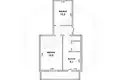 Wohnung 2 zimmer 56 m² Malaryta, Belarus